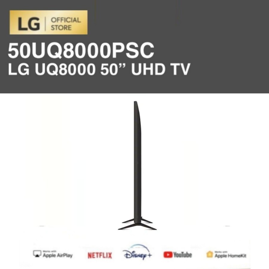 2022 LG 50UQ8000PSC / 50UQ8000 4K Smart UHD TV AI ThinQ 50Inch 50UQ8000