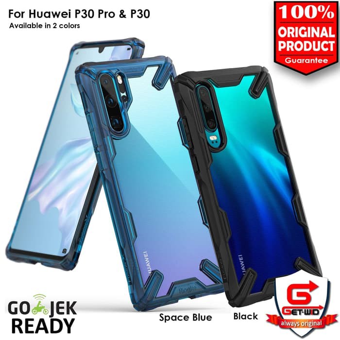 nn148 Case Huawei P30 Pro / P30 Ringke Fusion X Case Anti Crack