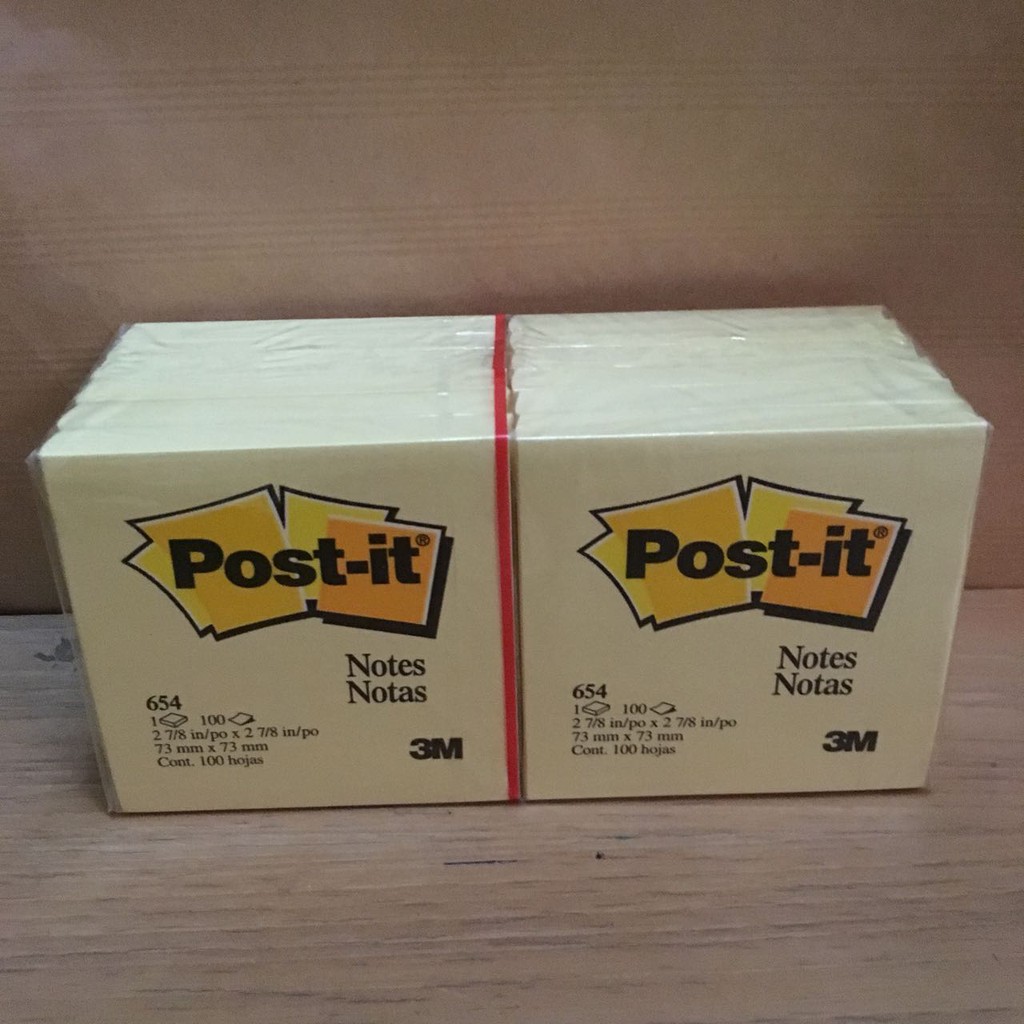 

POST IT NOTES / STICKY NOTES 3M 654