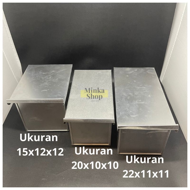 Loyang roti tawar tutup / Cetakan Roti Tawar tutup tebal