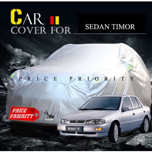 Jual Body Cover Sedan Timor  Sarung Mobil Sedan Timor Polyesther Waterproof  Spion Murah