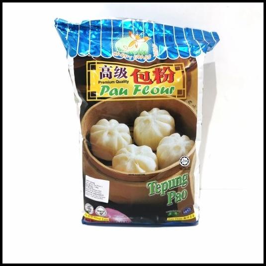 

Tepung Bakpau Happy Grass / Tepung Pau Premium / Tepung Pao 1,3 Kg