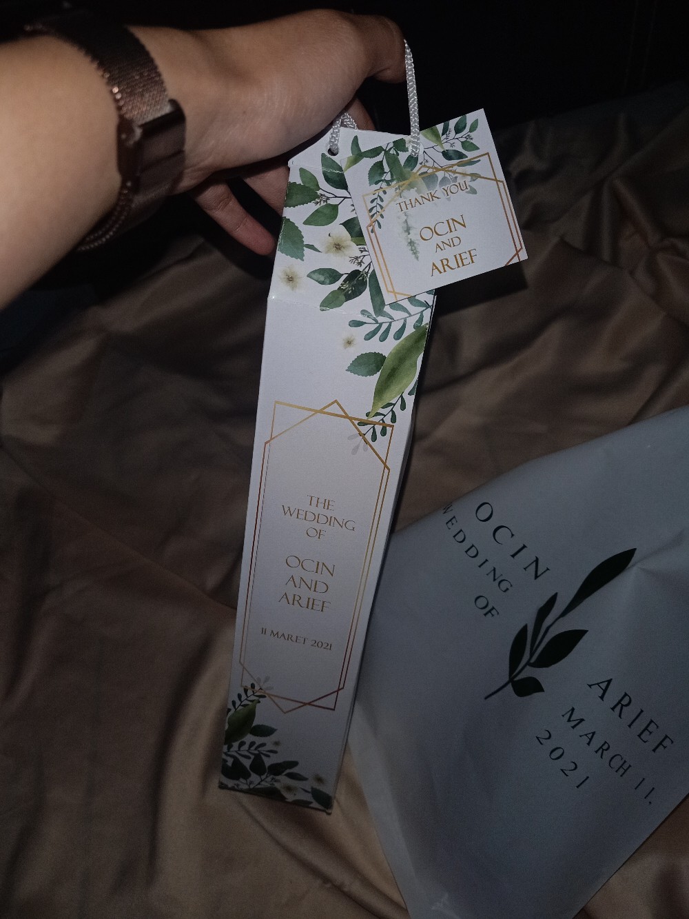 Kotak Souvenir Untuk Payung Lipat (min 24 Pcs)