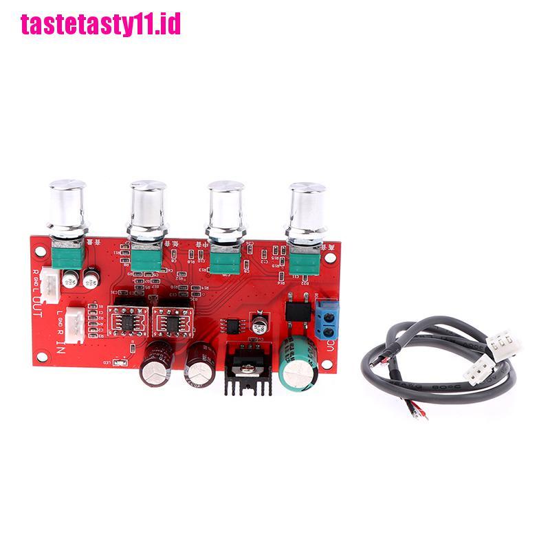 (TTID) Ad828 Papan amplifier Pre-amp HIFI Stereo Kontrol volume