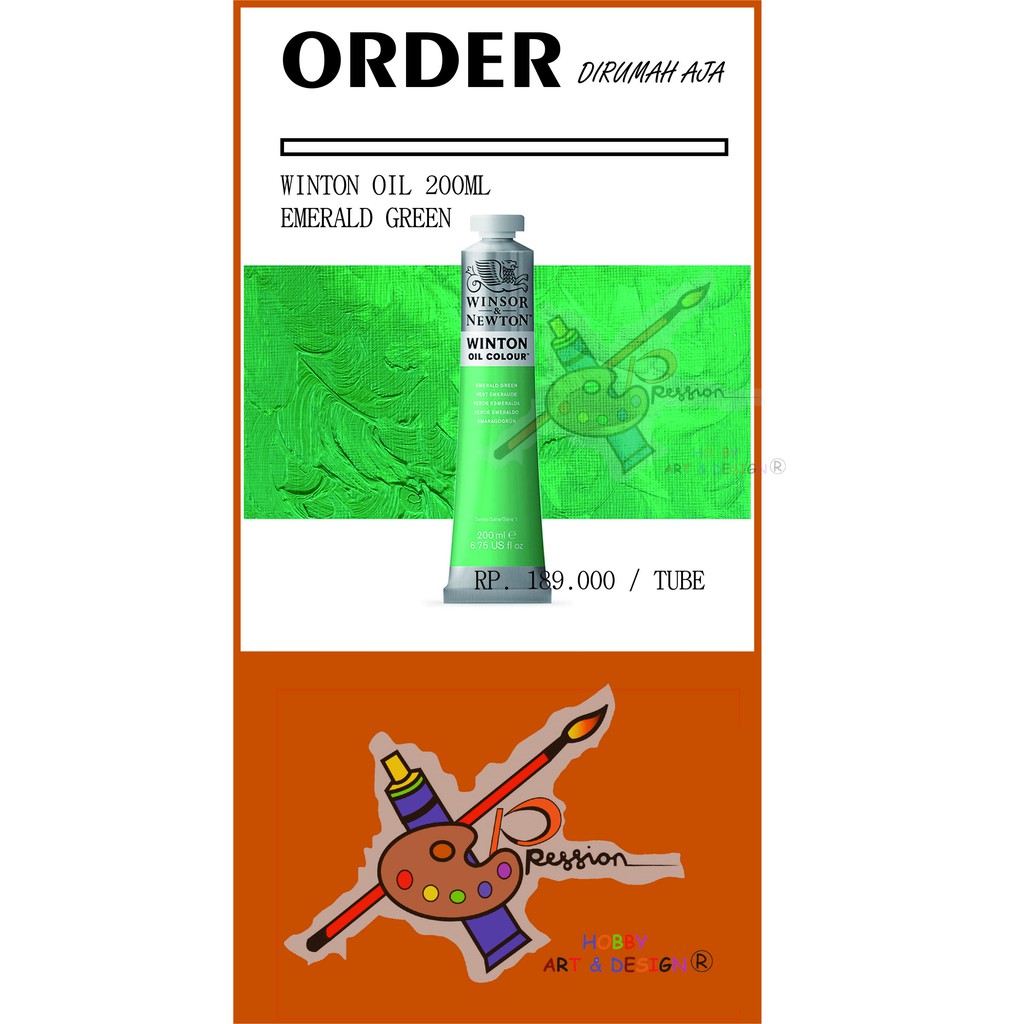 

WINTON OIL 200ML - EMERALD GREEN