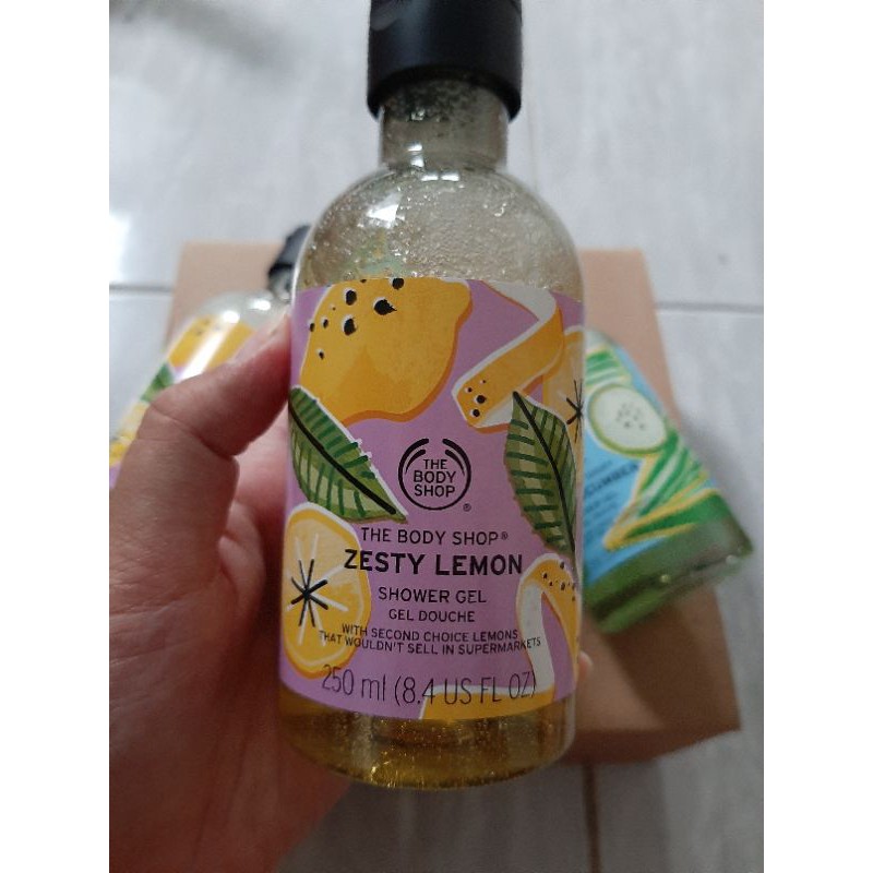 The Body Shop Shower Gel Zesty Lemon 250 Ml