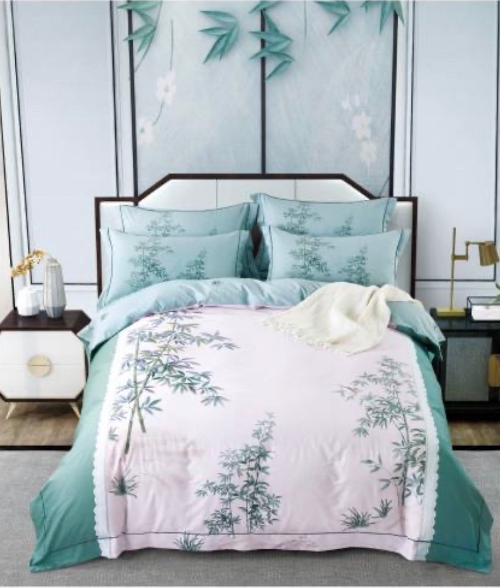 Pre Order,  Sprei Katun Jepang Panel, Butterfly Custom Size 160 180 200