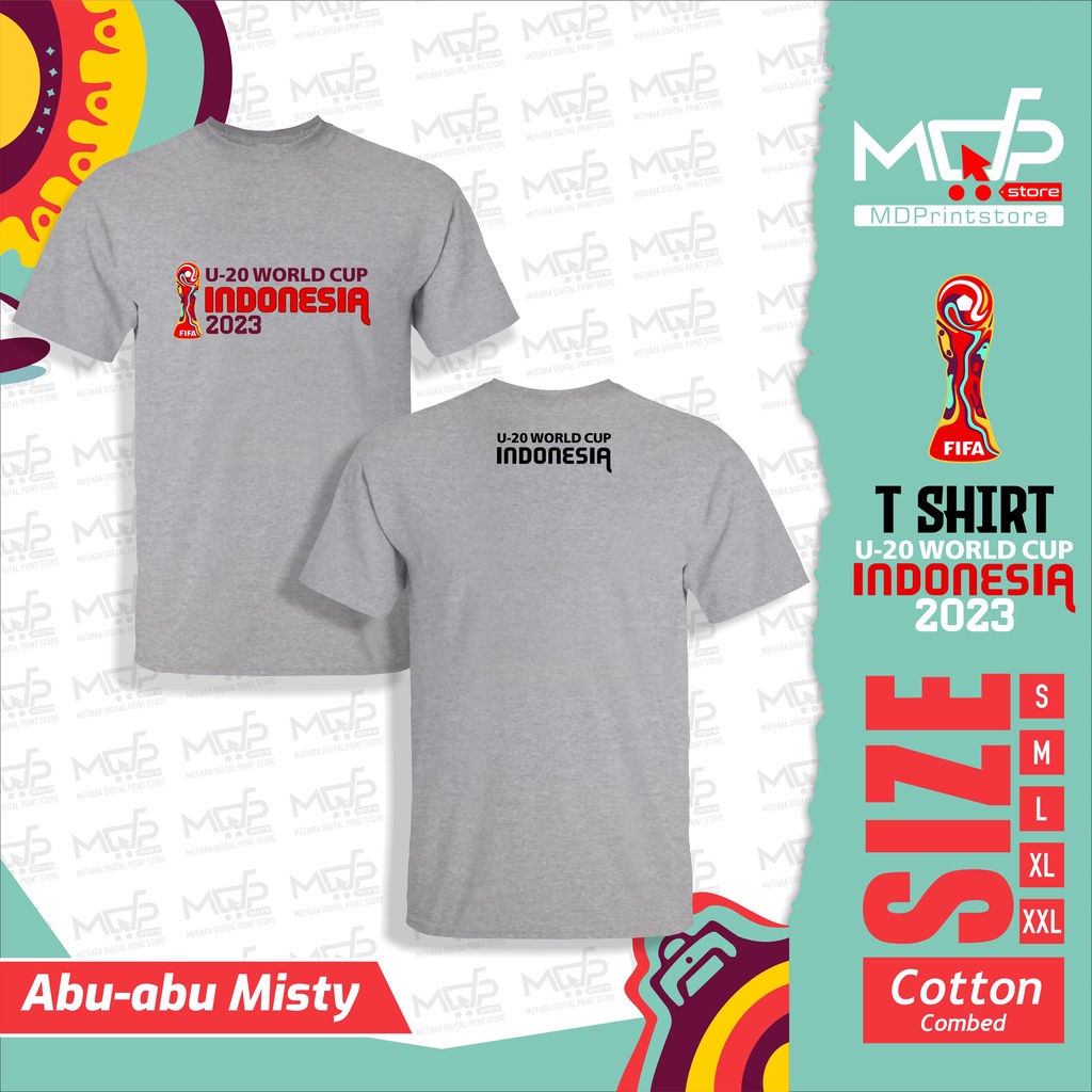 KAOS PIALA DUNIA U20 A TSHIRT WORLD CUP U20 BAJU BOLA MDPRINTSTORE
