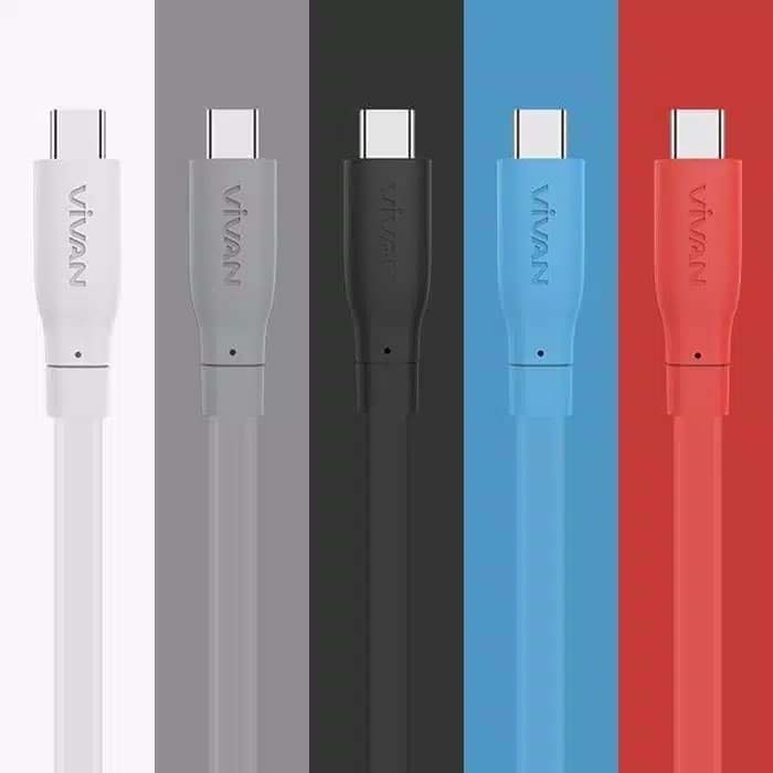 KABEL CHARGER VIVAN UNTUK IPHONE OPPO SAMSUNG VIVO REDMI CBC100S CSM100S CSL100S LIGHTING TYPE C MICRO USB