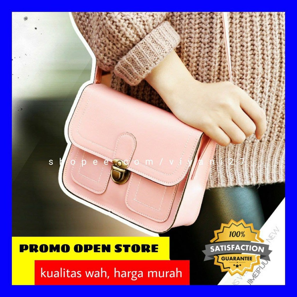 tas perempuan fashion bag selempang wanita premium murah | tas slempang batam import korea kekinian