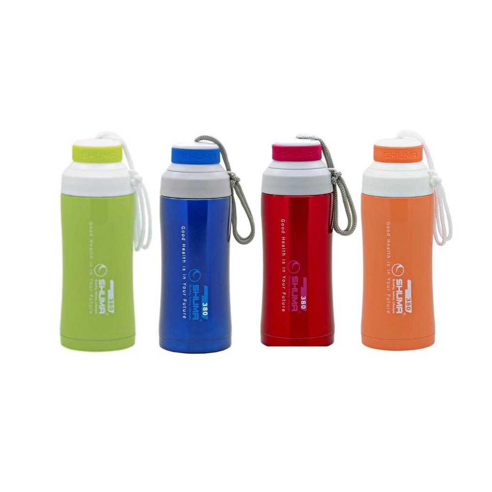 Shuma Stainless Steel Vacuum Sport Bottle 0.38L&amp;0,45L