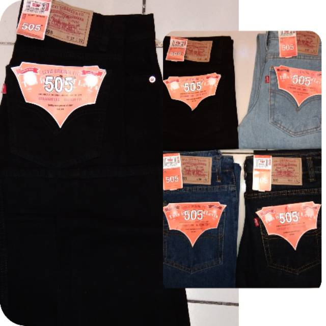 Celana panjang jeans pria standar-celana standart-celana panjang pria size 27-38