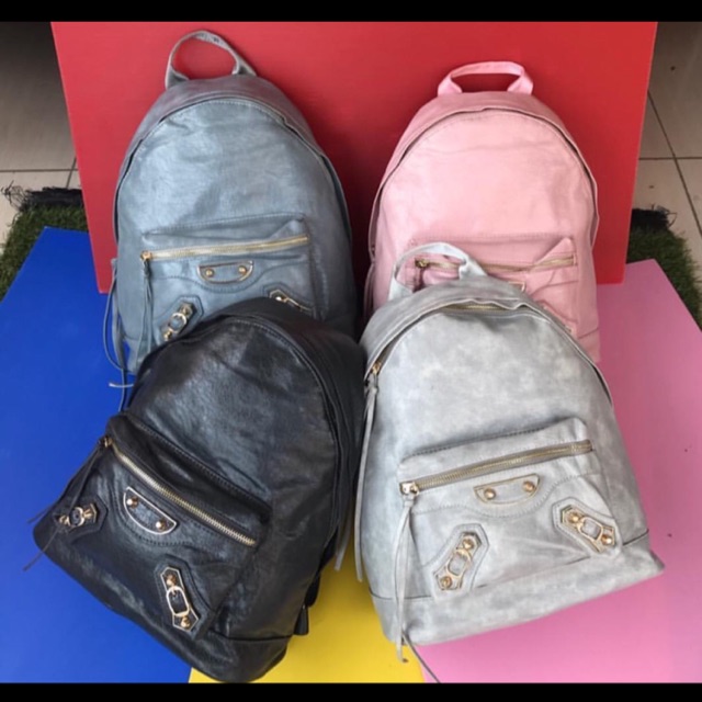 Ransel kulit balenciaga import