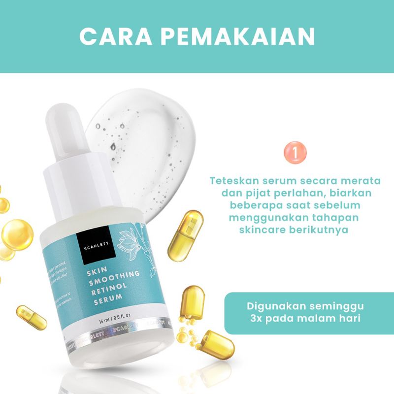 ❤️Miss.Vinka❤️ BPOM ORI 100% Scarlett Whitening Retinol Niacinamide Serum