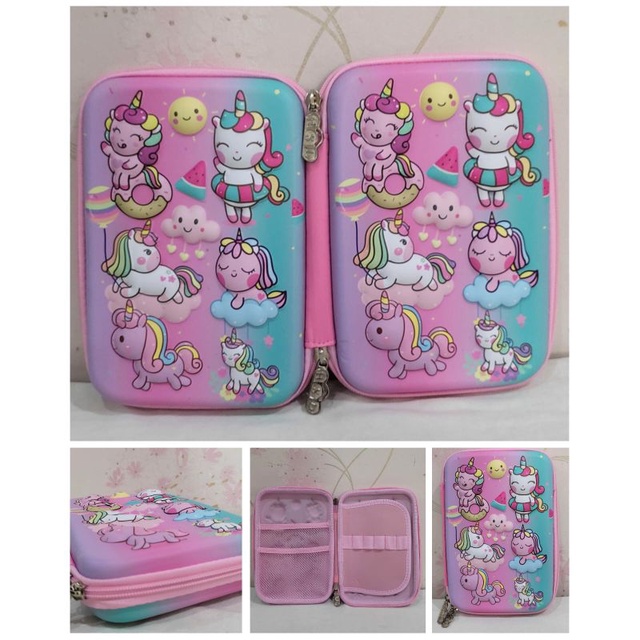 

Tempat Pensil Timbul 2 Sisi Unicorn Gradasi