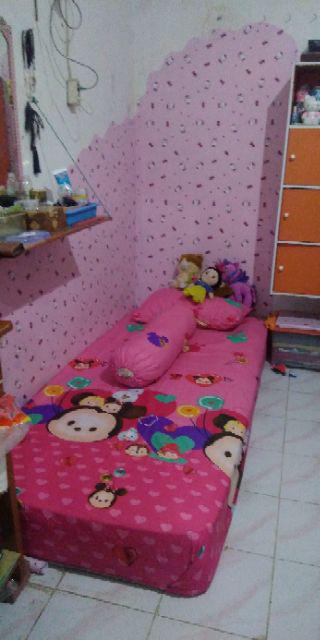 Sprei Fata No 4 Single 100x200 Motif Polos Embos Juliet Freya Napoleon Paris  Angela Lovela Murah