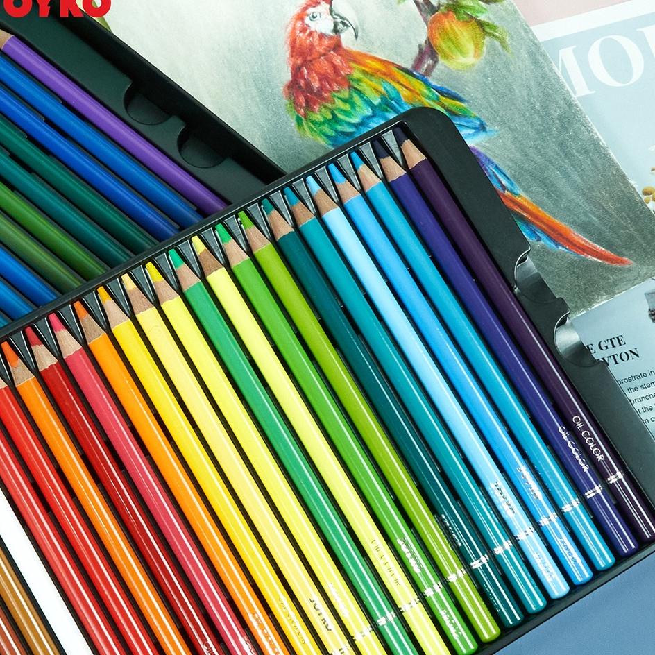

Update Bermutu Premium Oil Color Pencil Pensil Warna Joyko CP-TC126