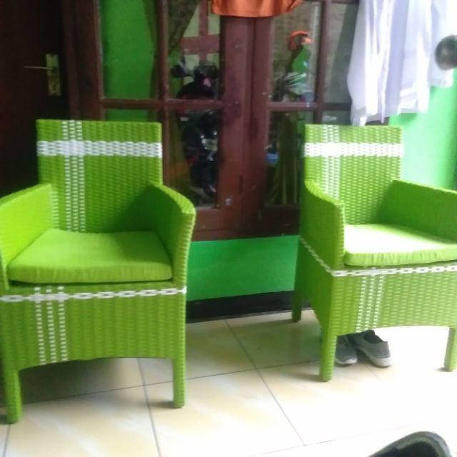 Kursi Teras Hawai Rotan Sintetis Shopee Indonesia Kursi Teras Hawai Rotan Sintetis Shopee Indonesia