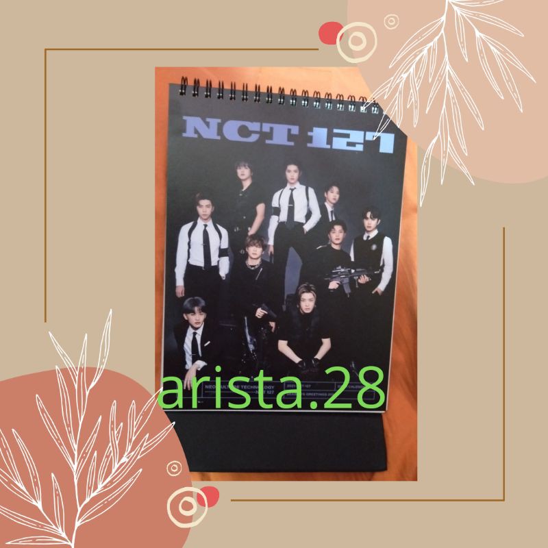 

[BISA NEGO] Desk Calendar NCT 127 Season's Greetings 2021 / Kalender Meja Season Greeting Original
