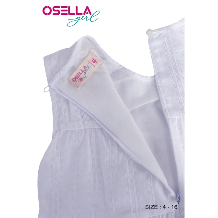 Osella Baju Anak Perempuan Dress White-4