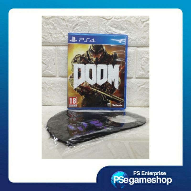 Ps4 Doom Occasion - R2 / Eng ( preloved ) + bonus