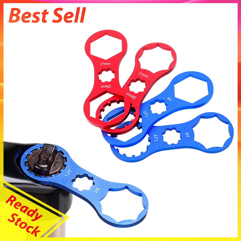 Aluminum Bicycle Front Fork Wrench for Suntour XCM/XCR/XCT MTB Repair Tool