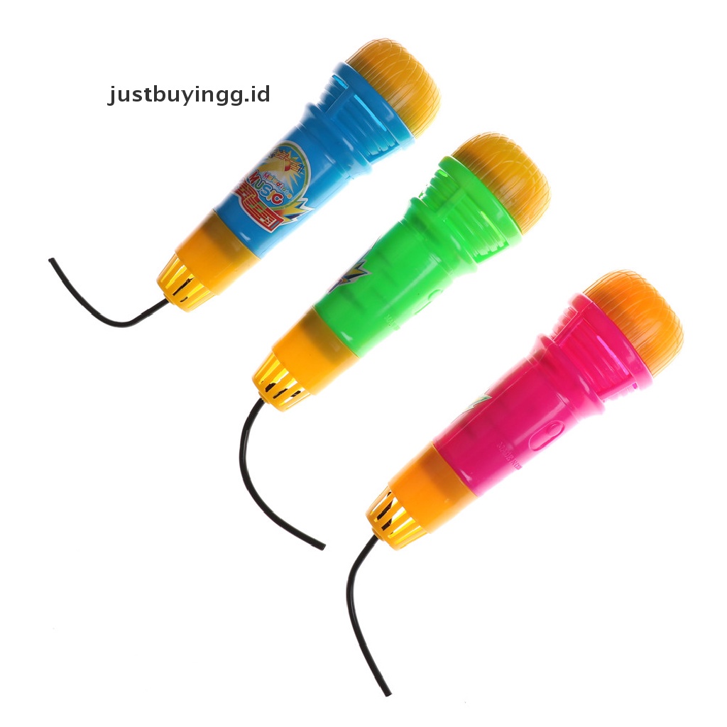 Justbuyingg.Id Mainan Microphone Echo Pengubah Suara Untuk Hadiah Ulang Tahun Anak 0-0 - 0 &quot;