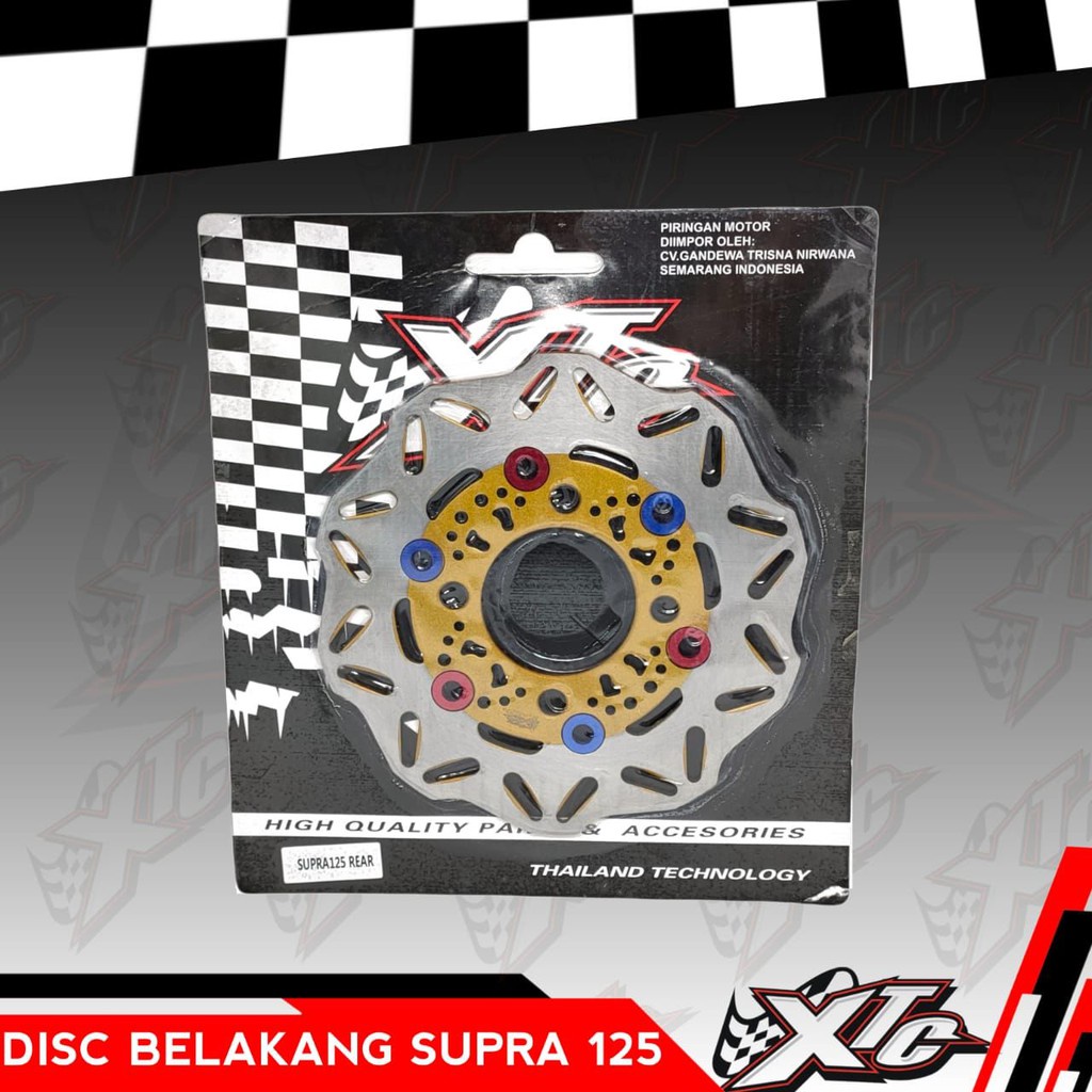 Piringan Cakram Belakang Variasi Ukuran Standar Vixion,Satria Fu,Mx,Supra 125