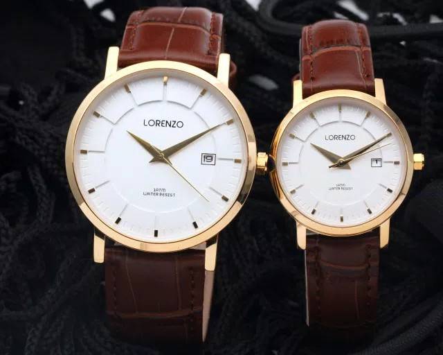 Jam Tangan Couple Lorenzo Original L1027 Harga Sepasang