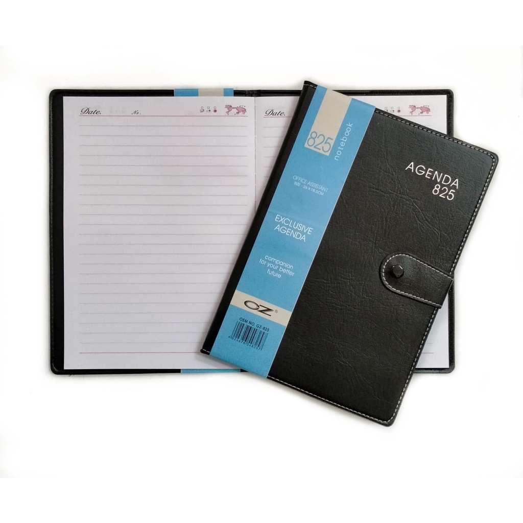 

NOTEBOOK BUKU CATATAN GARIS B5 KANCING GZ-825 EXCLUSIVE AGENDA