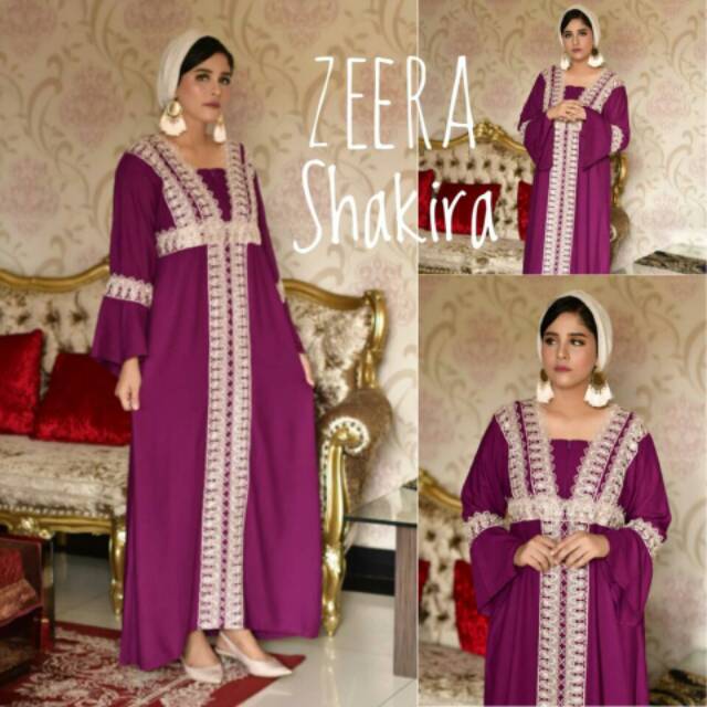 Daste arab ZEERA SHAKIRA Dress Busui Rayon Super Original