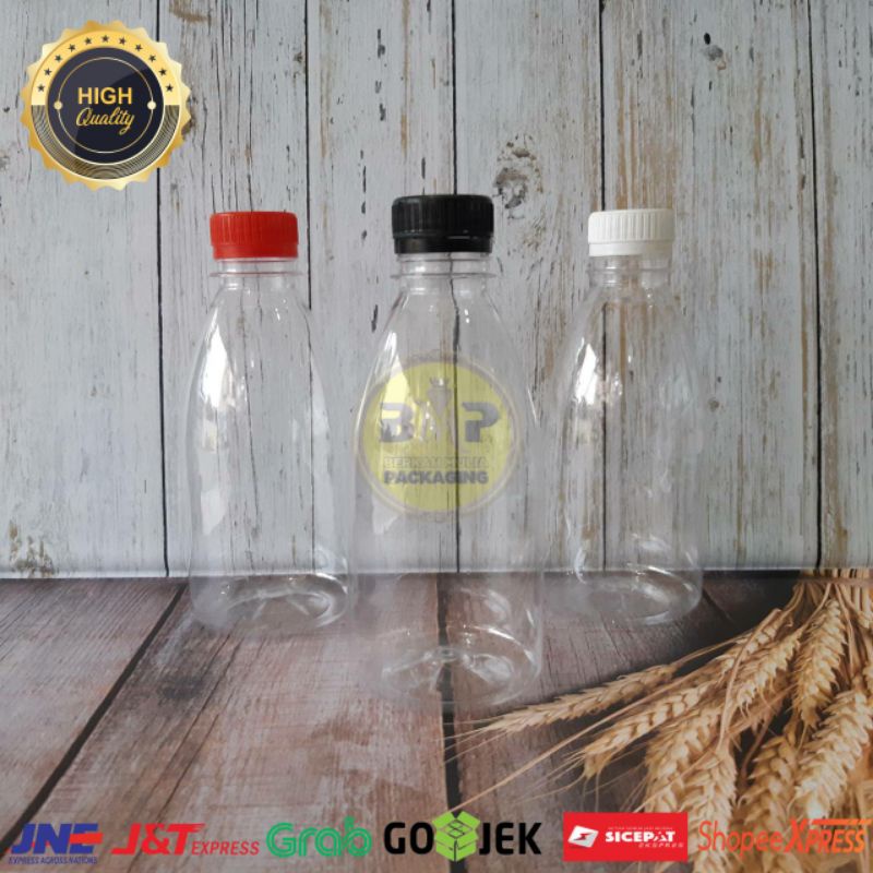 Botol Jelly 350ml Botol Cantik 350ml Botol Juice 350ml isi 50 / Botol Valencia 350ml Botol Minum 350