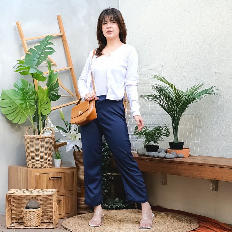 Arifirn Ramone Crepe Cullotes Pant | Celana Kulot Wanita Murah