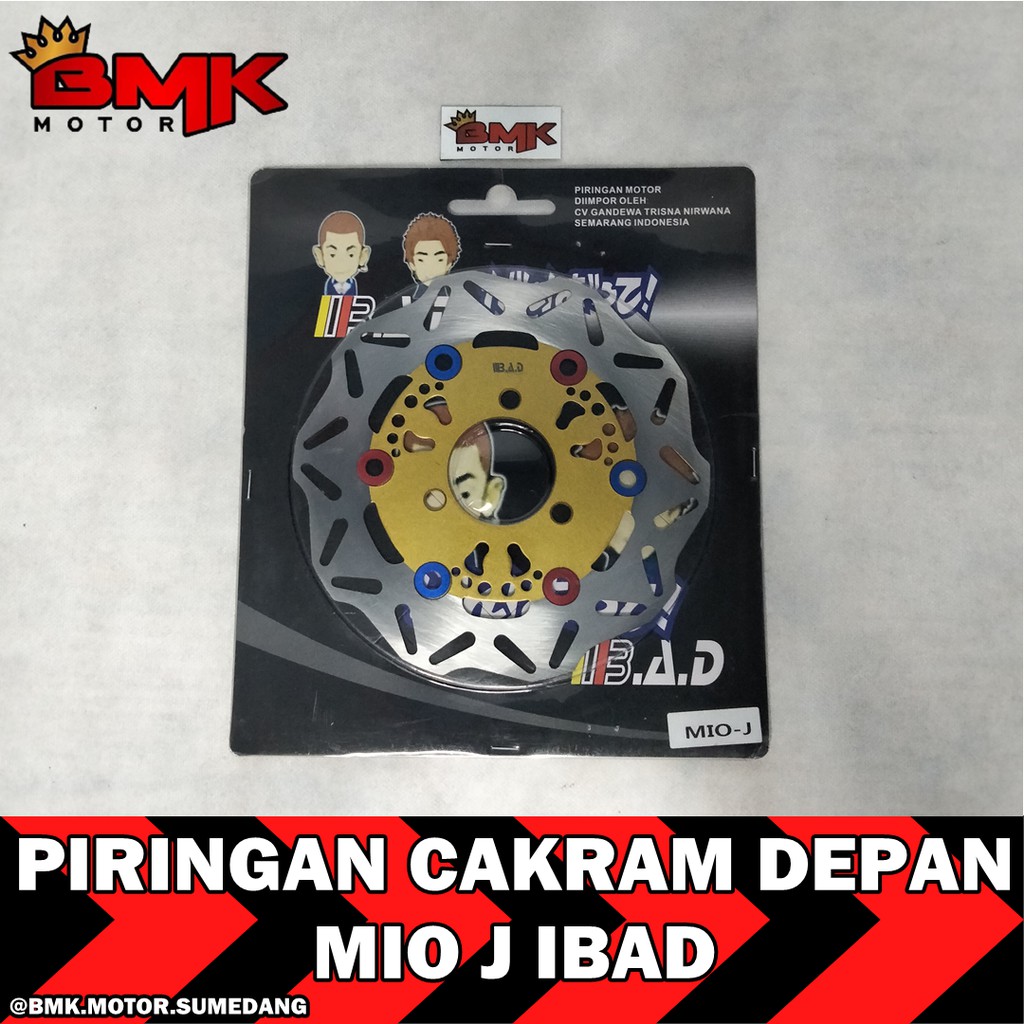 PIRINGAN CAKRAM DEPAN VARIASI MIO-J IBAD