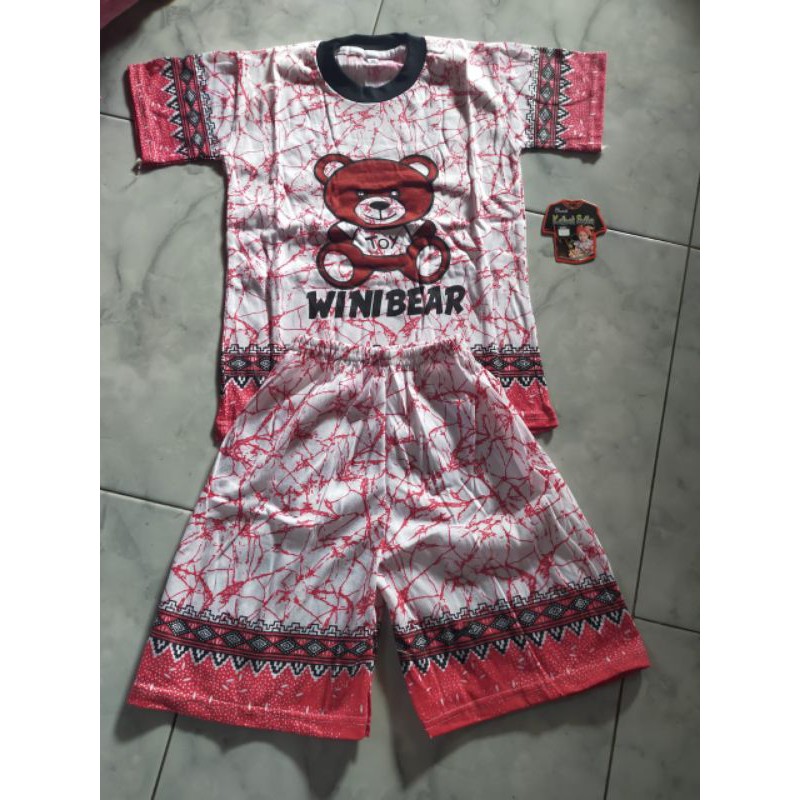 SETELAN ANAK TIE DYE PEREMPUAN/LAKI-LAKI UNTUK UMUR 2TH-10TH BAHAN KAOS