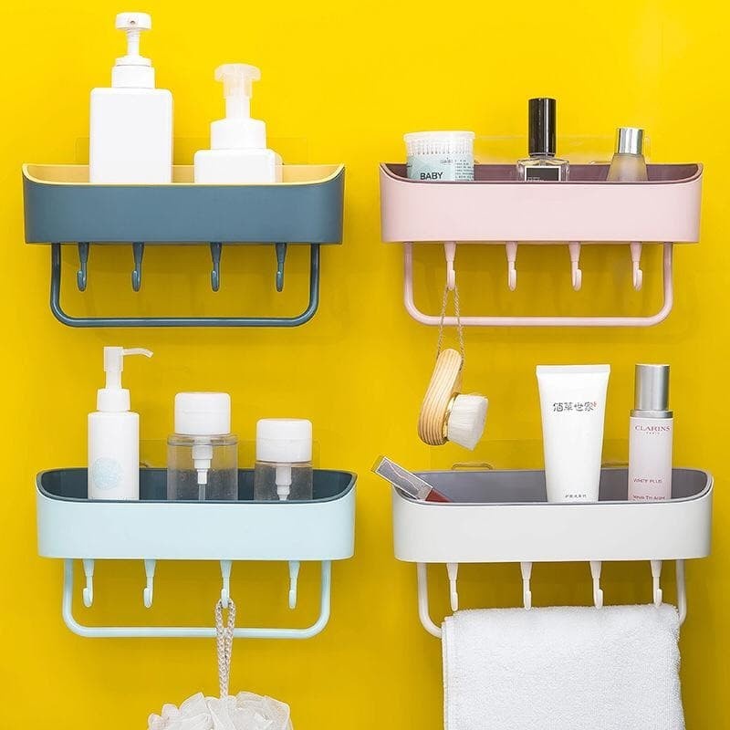 UNNISO - Bathroom Shelf / Kitchen Shelf / Rack Dinding Serbaguna