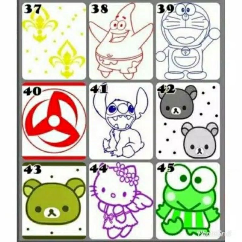 

Roll Cat Motif Karakter