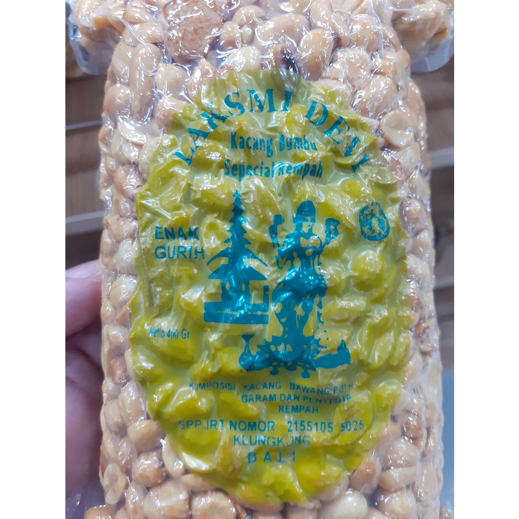 KACANG KAPRI ORIGINAL/BUMBU BALI/ SPECIAL REMPAH “LAKSMI DEVI” ASLI BALI 400GR