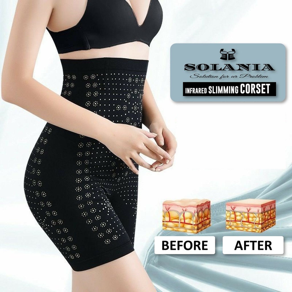 Alat Pelangsing Celana Pelangsing Paha Perut Bokong Pembakar Lemak Korset Body Fit Korset Infrared |