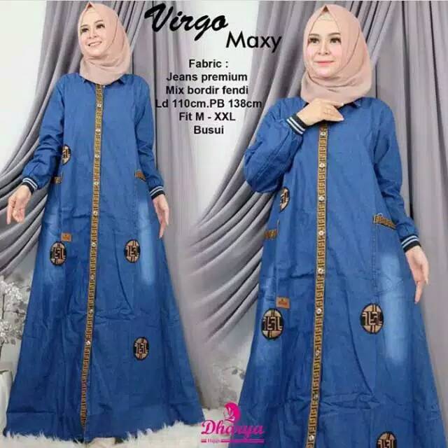 GAMIS VIRGO MAXY JEANS PREMIUM | BUSUI
