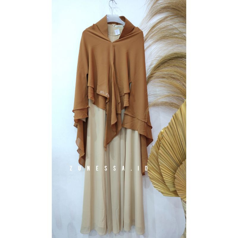 SYAR'I SHARAREA WARNA CREAM ( UK S)