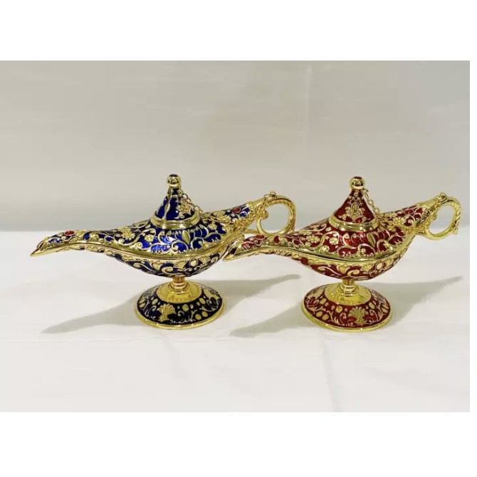 Hiasan Pajangan Aladin Arab Warna Gold 21x11CM/PC