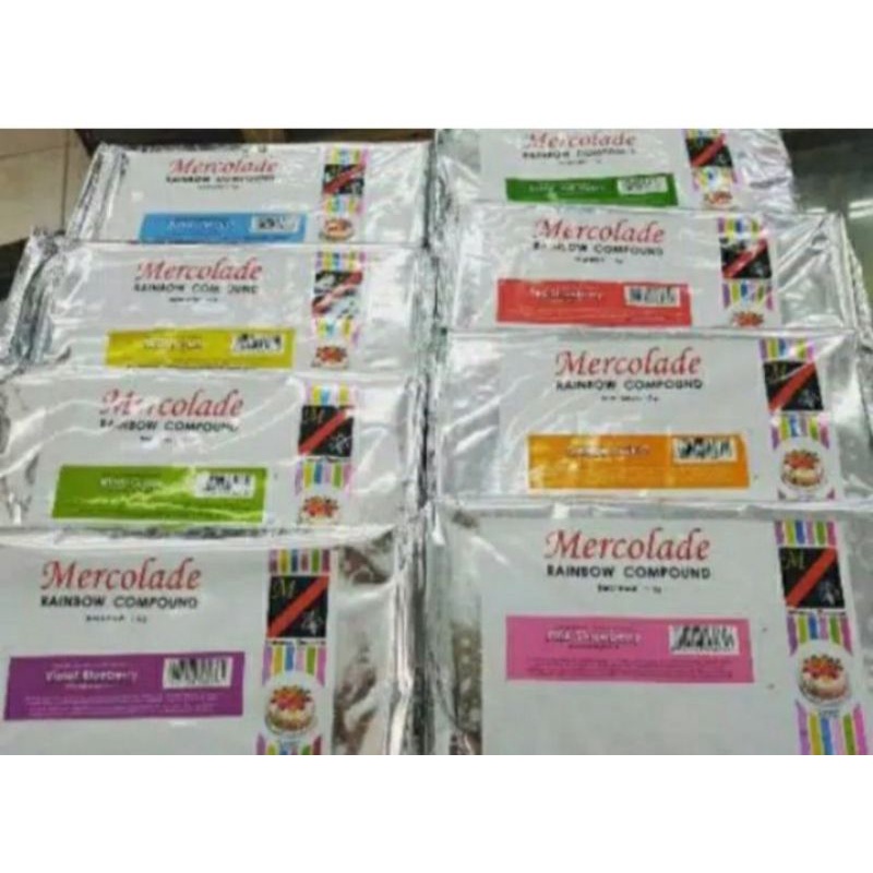 

COKLAT MERCOLADE COMPOUND RAINBOW 1KG