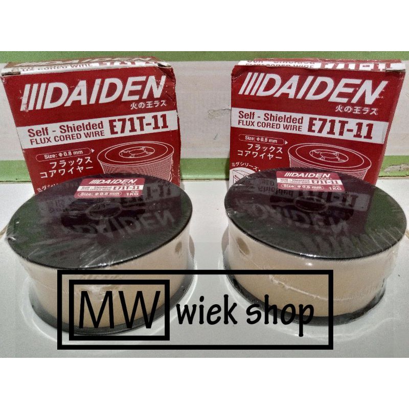 Daiden flux core E71T-11