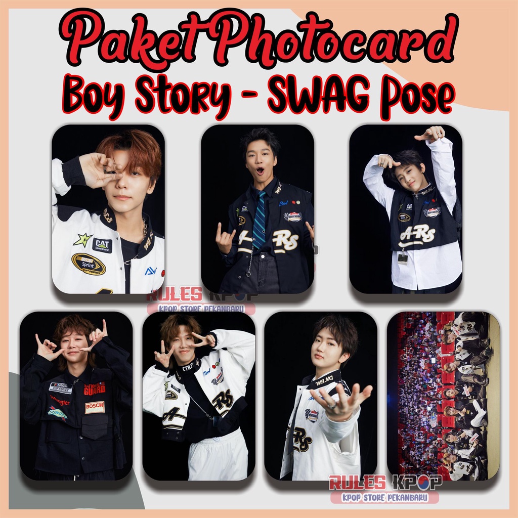 [7 Lbr] PAKET PHOTOCARDS BOYSTORY BITTERSWEET PC BOY STORY 3rd ANNIVERSARY PHOTOCARD BOY STORY Mingr