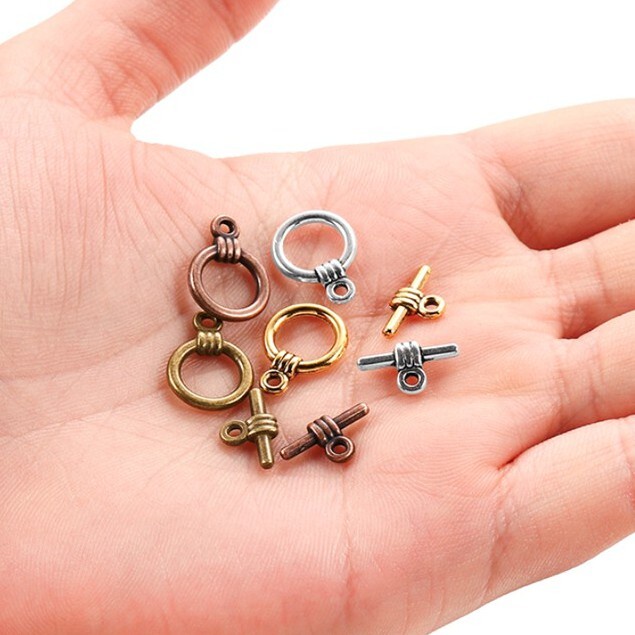 Gesper Konektor Gelang/Kalung Uk 11mm, 13mm ,15mm , 25mm  &amp; 26mm Harga/1set