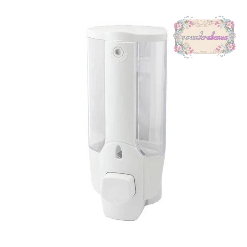 RT86 Tempat Hand Soap Washing hand Dispenser Sabun Cair Single Key Lock Tube Double 1 Tabung Dinding WC SB3468