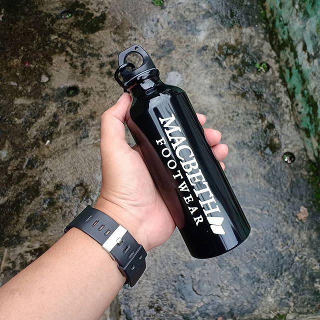 Tempat minum Tumbler custom macbeth black