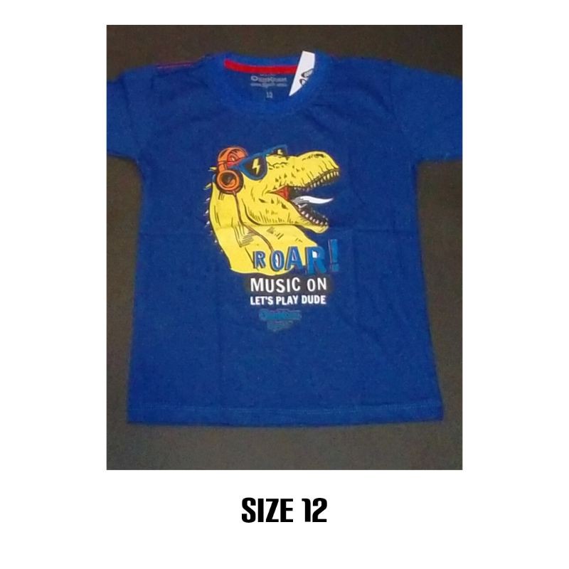 kaos anak / kaos anak biru / kaos anak navy / kaos anak laki-laki / kaos anak dinosaurus
