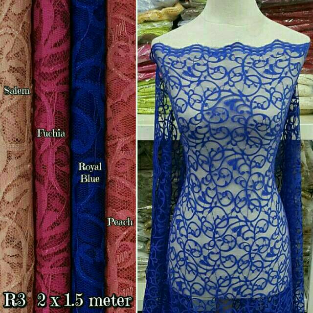 kain brukat/kebaya
